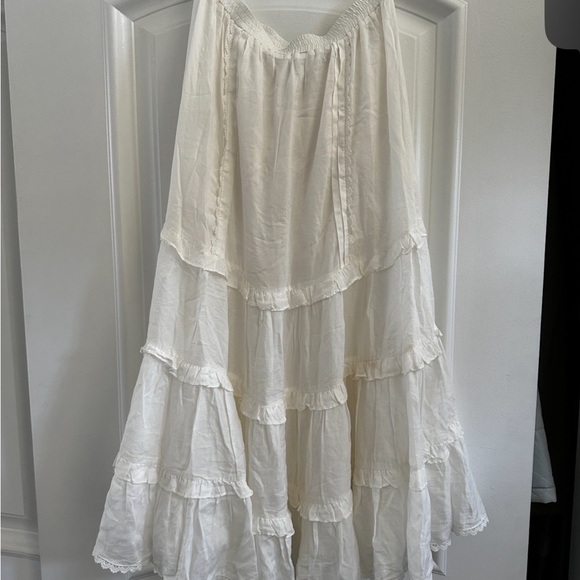 NWT Arnhem Lover Midi Skirt in White Shell size Australian 10 or Medium - Picture 6 of 8